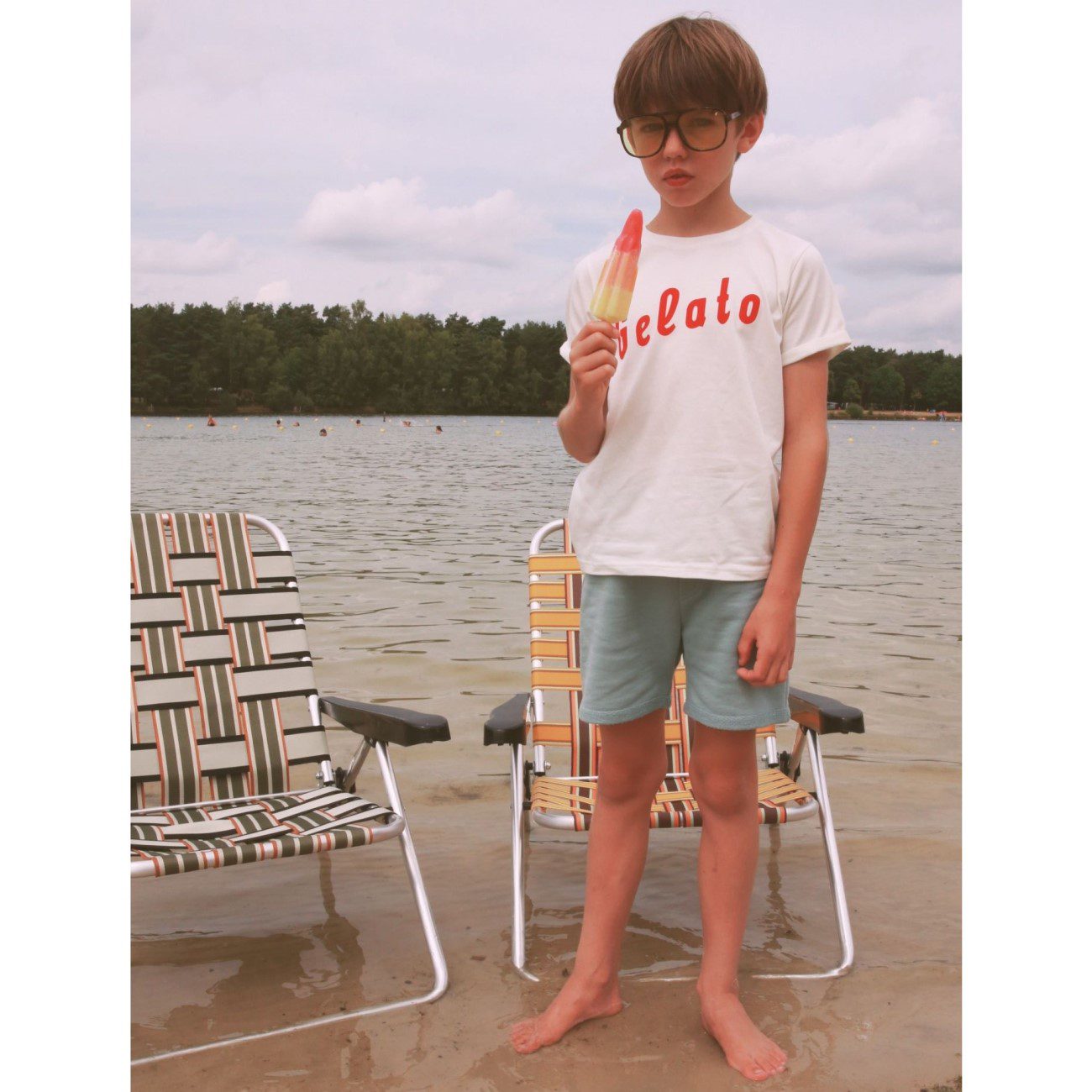 Gelato T-shirt & Stone Jog Short