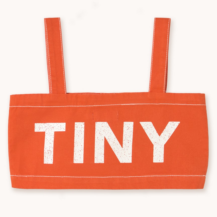 Solid Crop Top Summer Red