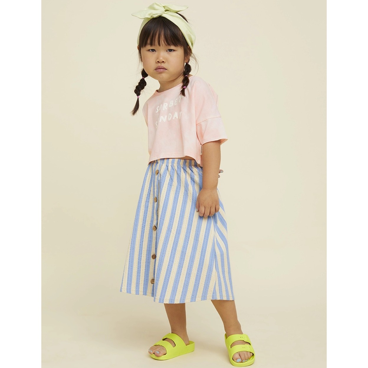 Sorbet Sunday Cropped Tshirt