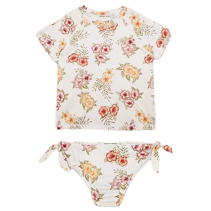 Swim Tee & Bottoms | Polermo Print