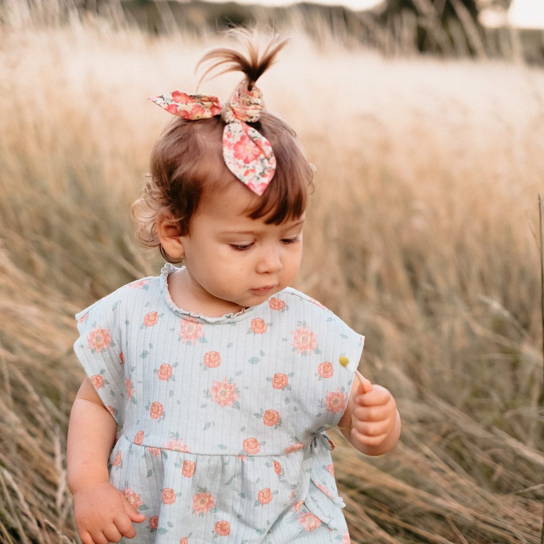 Scrunchie Kimmi Pink Meadow