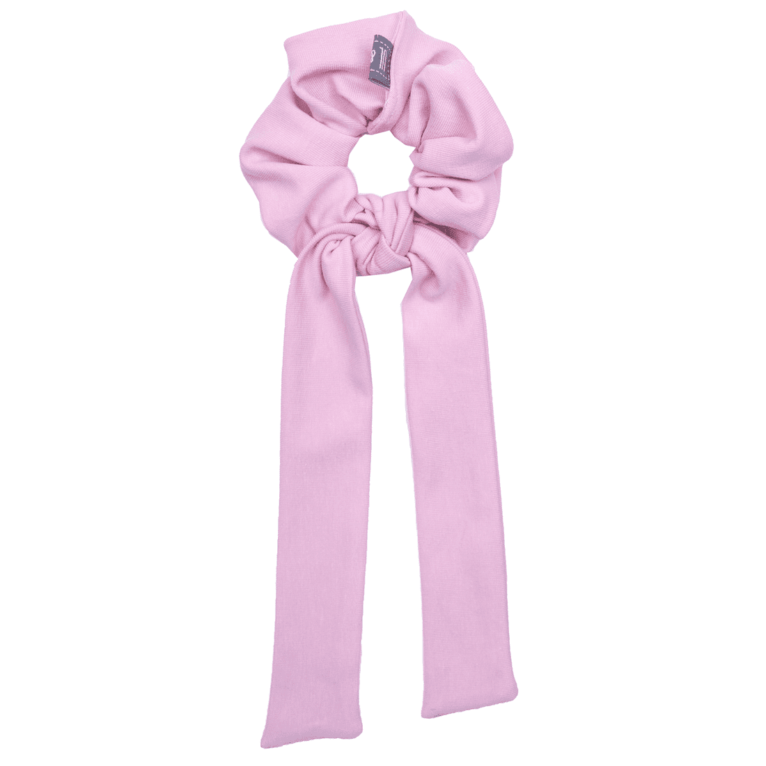 Scrunchie With Tail | Powder Pink