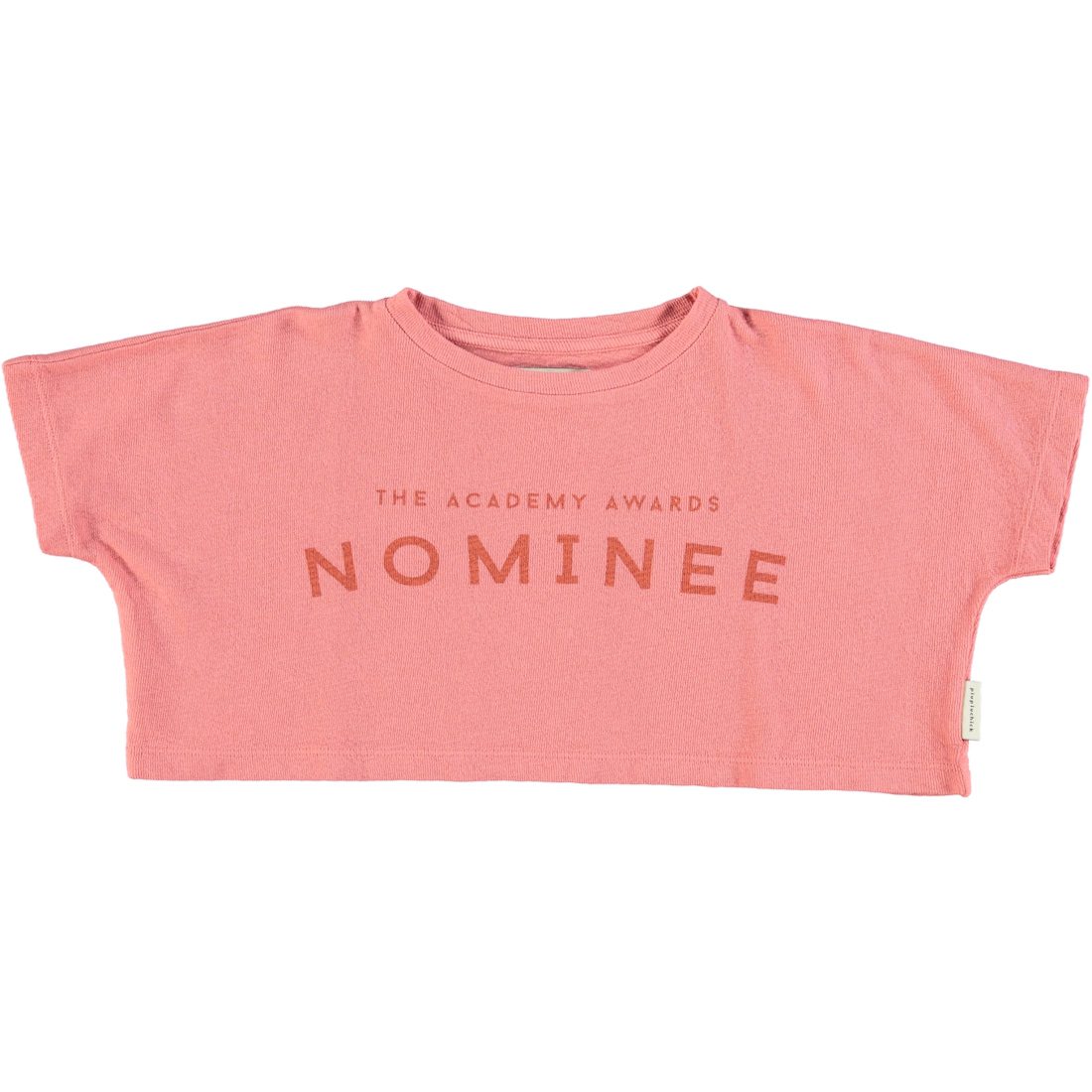 Short Top Pink W/ 'Nominee' Print