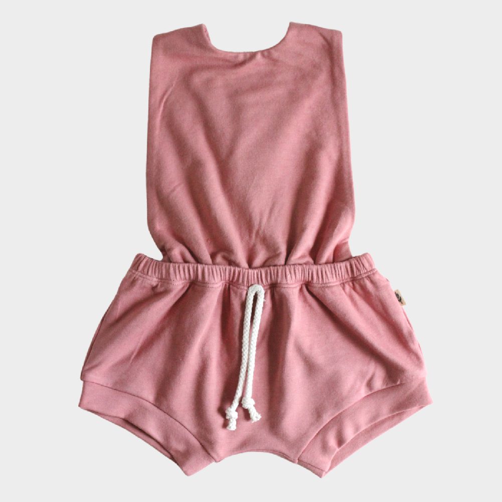 Shortie Romper | Dusty Rose