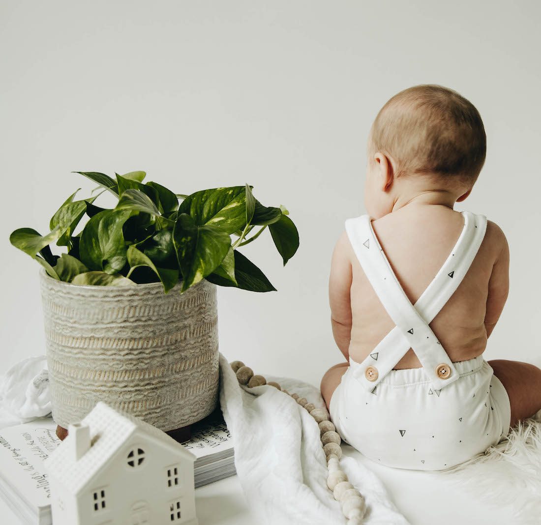 Shortie Romper | Triangles