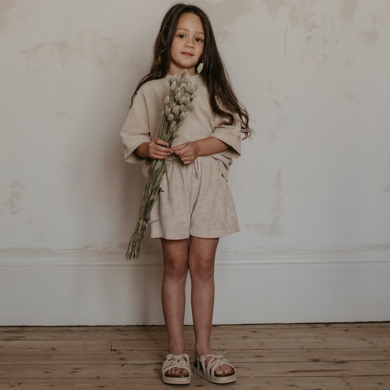 The Oversized Terry Top & Terry Short | Sand