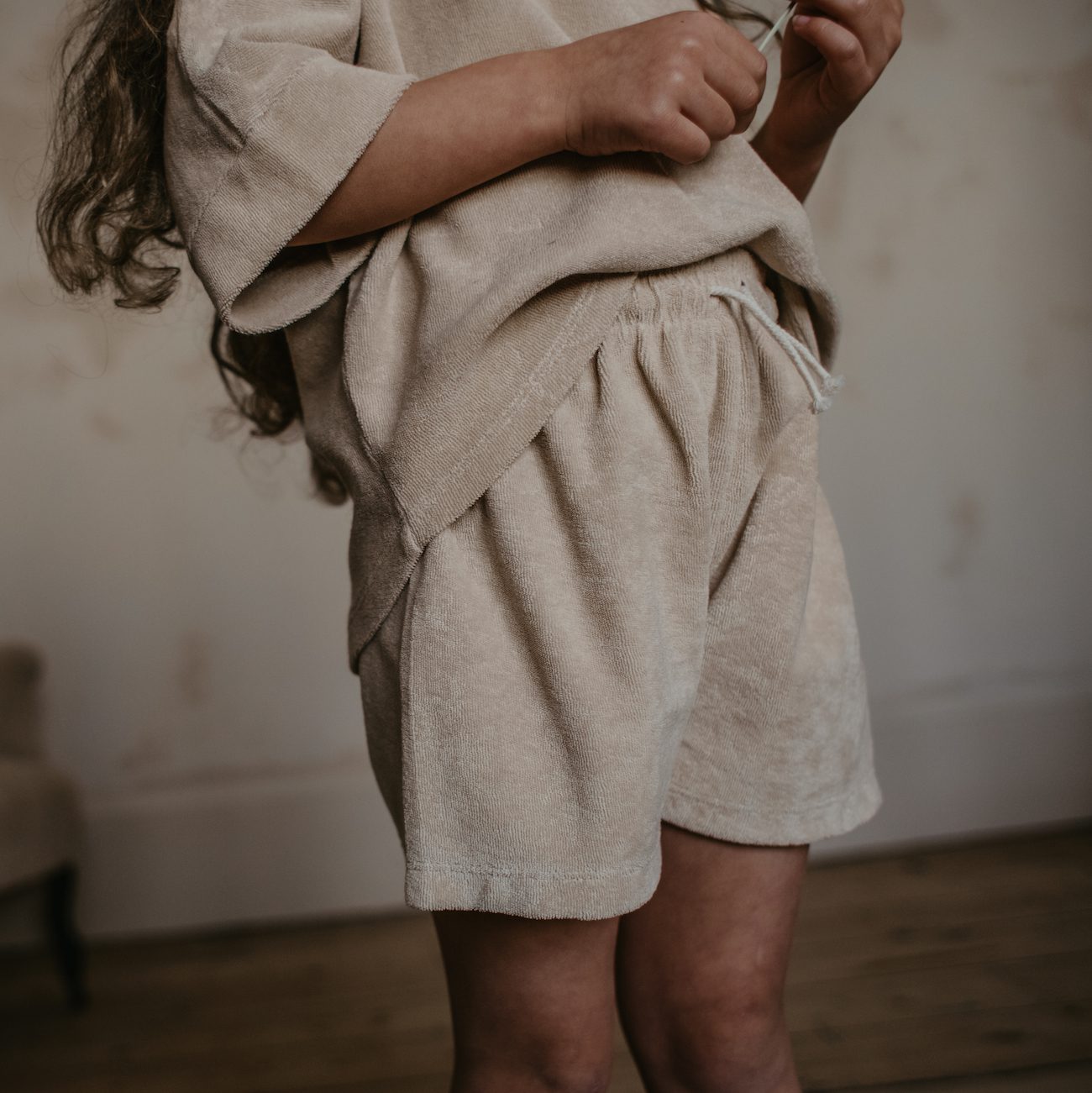 The Oversized Terry Top & Terry Short | Sand