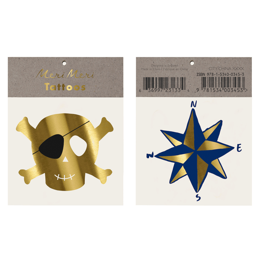 Skull & Compass Tattoos