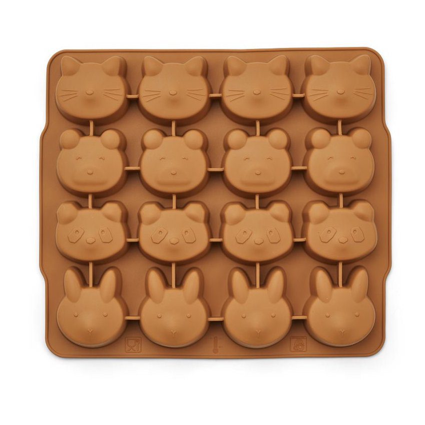 Sonny Ice Cube Tray 2 Pack | Hunter Green/Mustard Mix