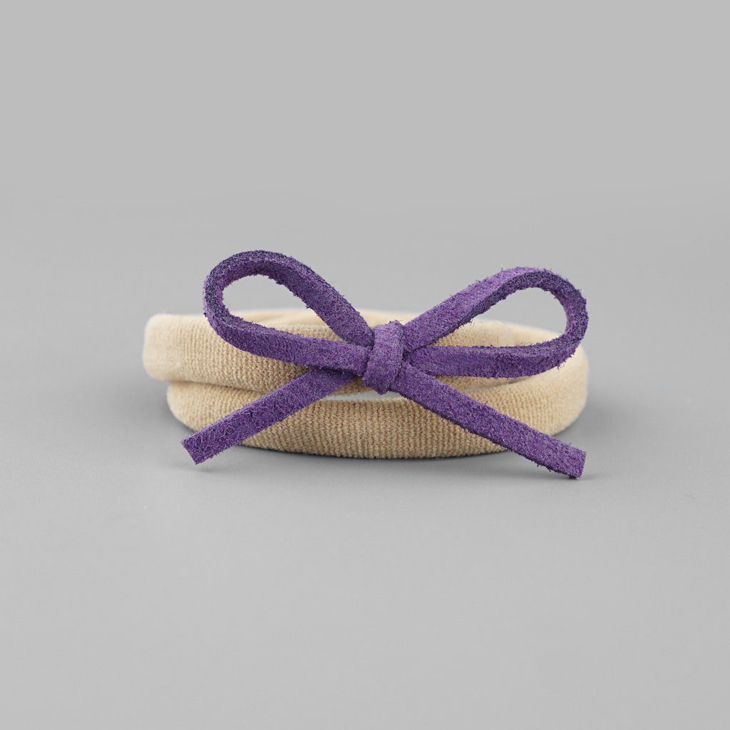 Suede Headband | Purple