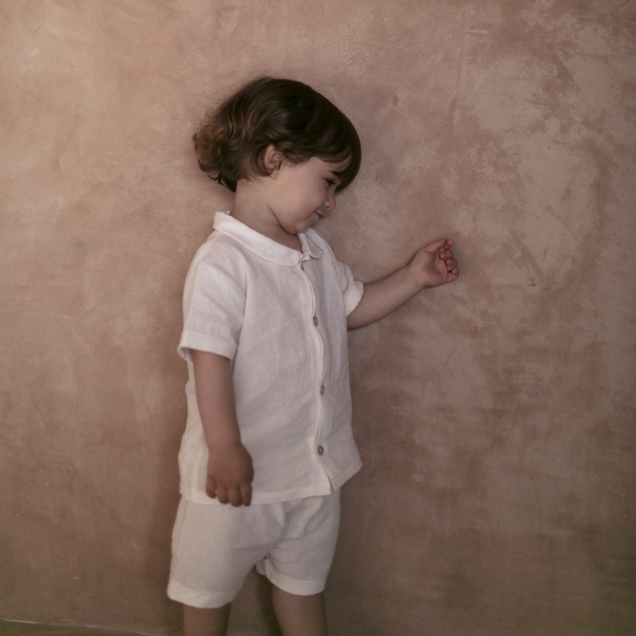 Linen Baby Shirt & Shorts | Sugar