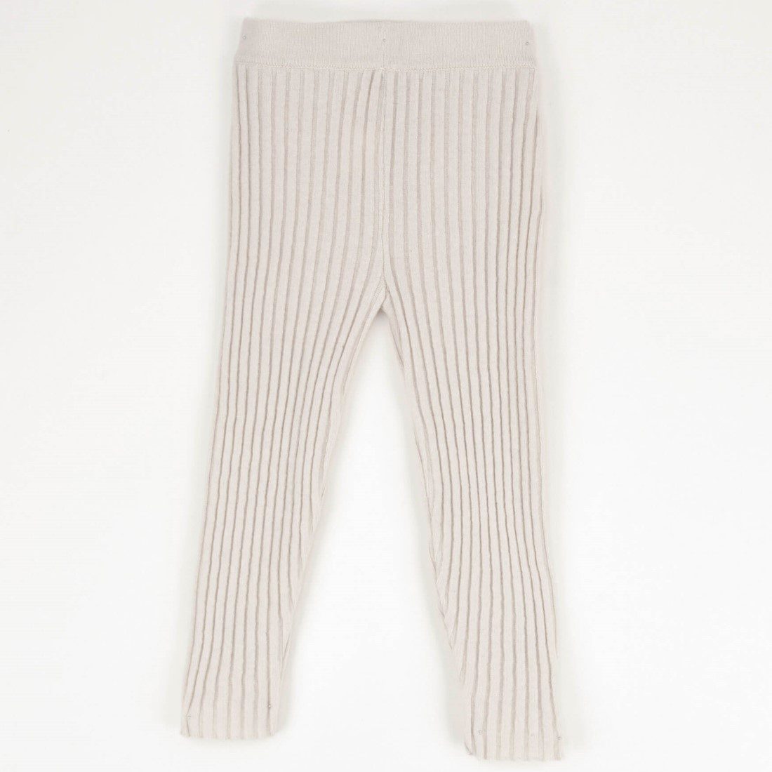 Off-white Ribbed Leggings