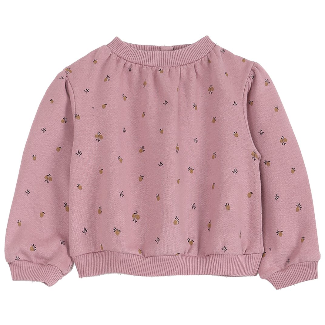 Dark Pink Fleece Sweatshirt