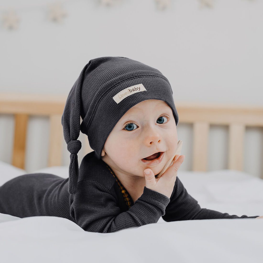 Thermal Baby Footie | Coal