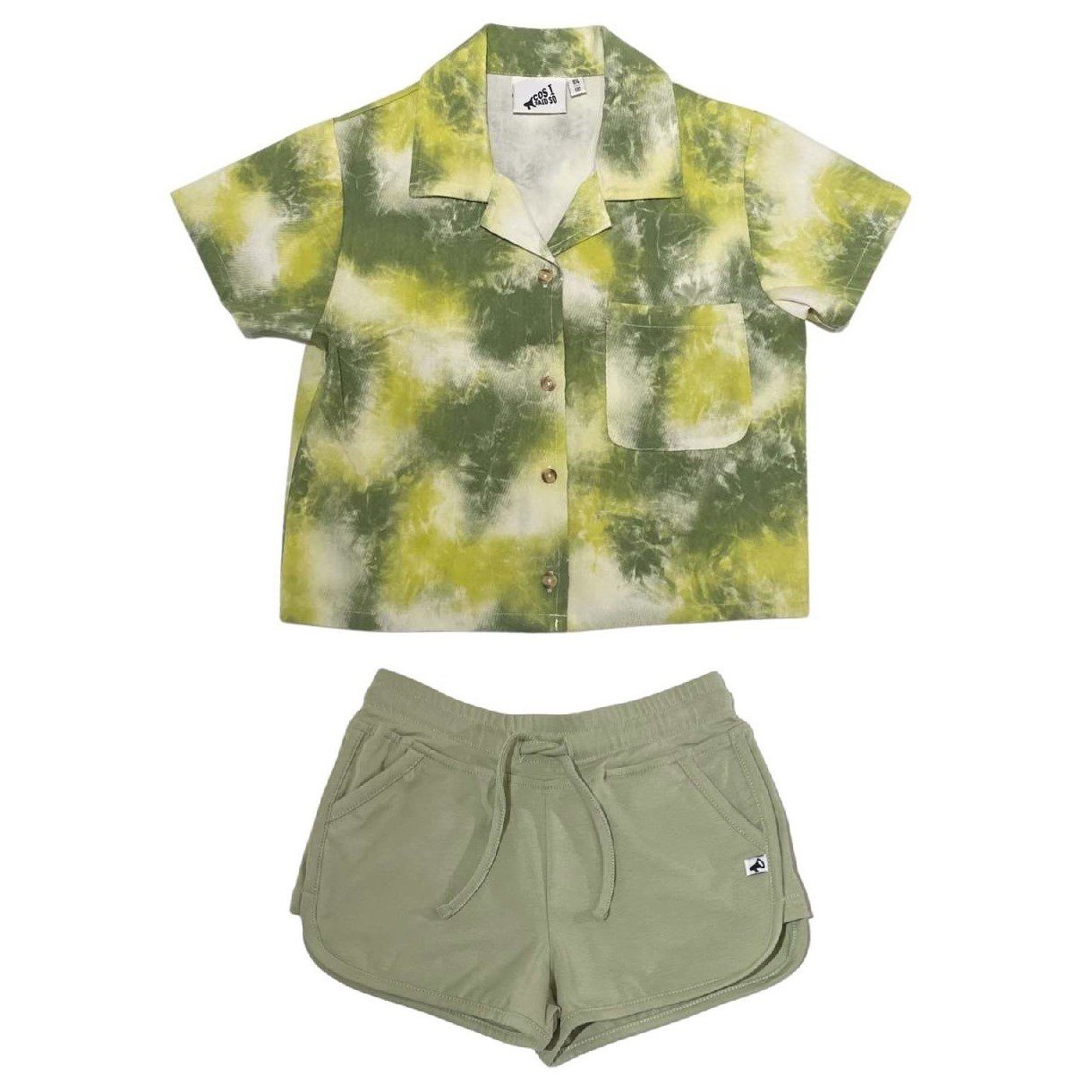 Tie Dye Shirt & Track Short Laurel