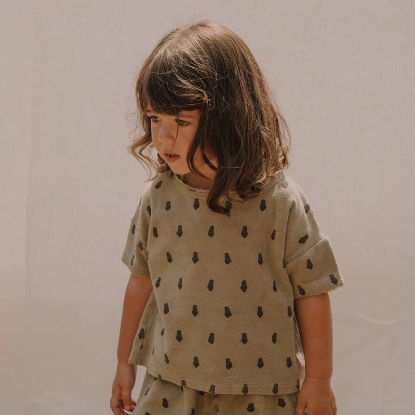 T-shirt Essential Terry | Sage Lavender Terry