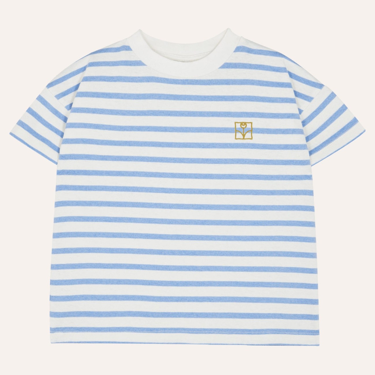 Blue Striped Kids Tshirt