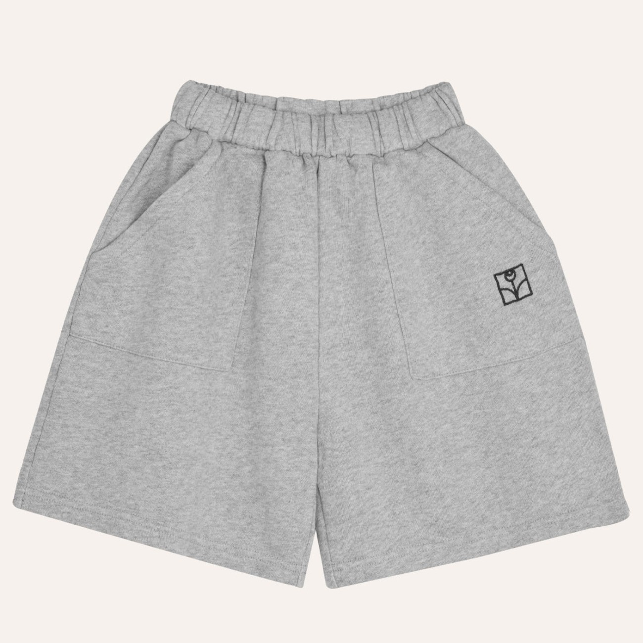 Grey Kids Shorts