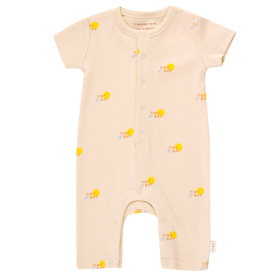 Tiny Bay One Piece | Light Cream/Yellow