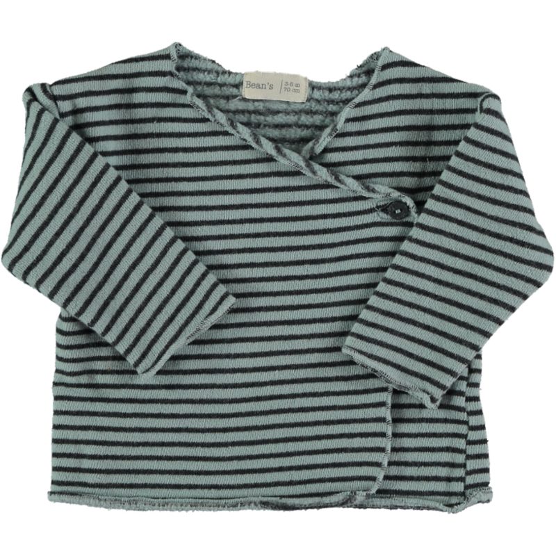 Top & Leg-warmer | Blue Anthracite