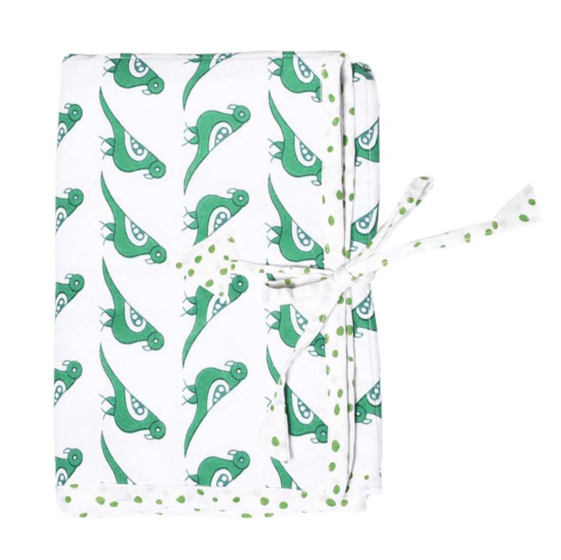 Travel Changing Mat | Green Birds