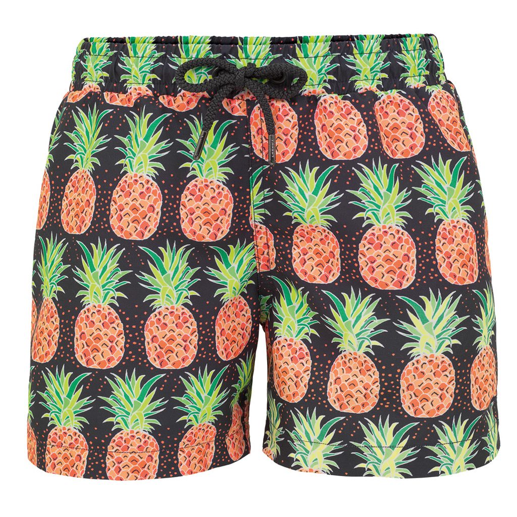 Tropical Pineapple Swim Shorts