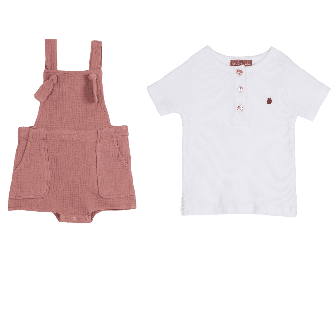 Tunisian Tee & Dungarees