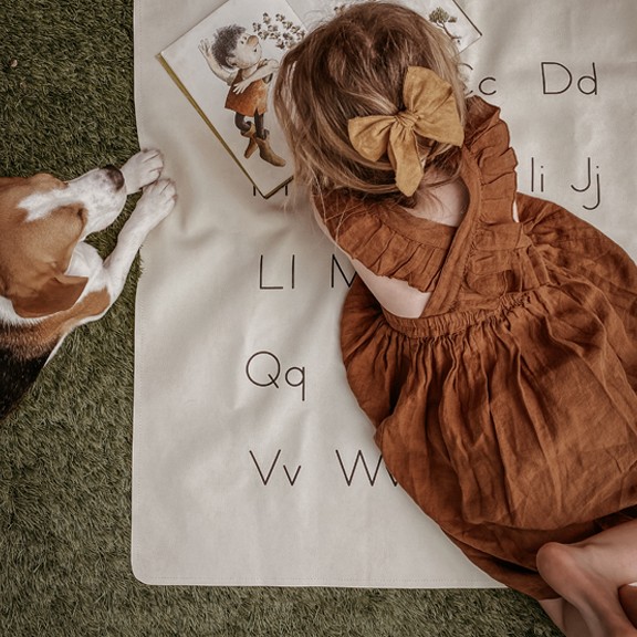 The Linen Pinafore | Rust