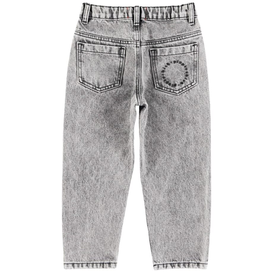 Unisex Denim Trousers | Washed Black Denim