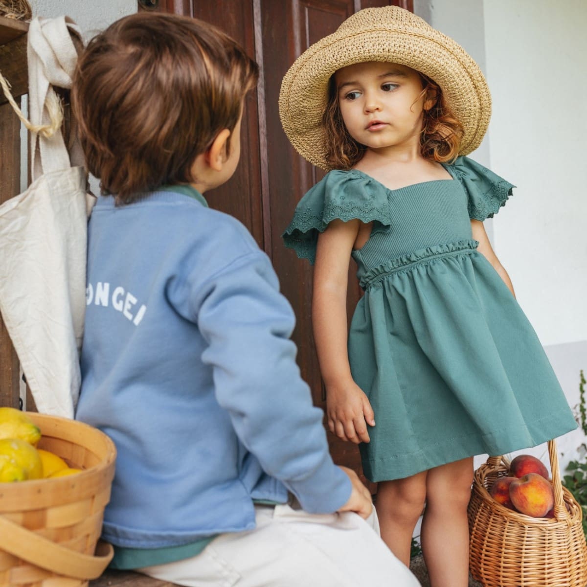 Dress Sleeves In English Embroidery