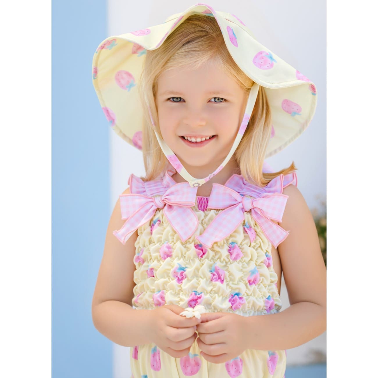 Pastel Berries Lycra Sunny Hat