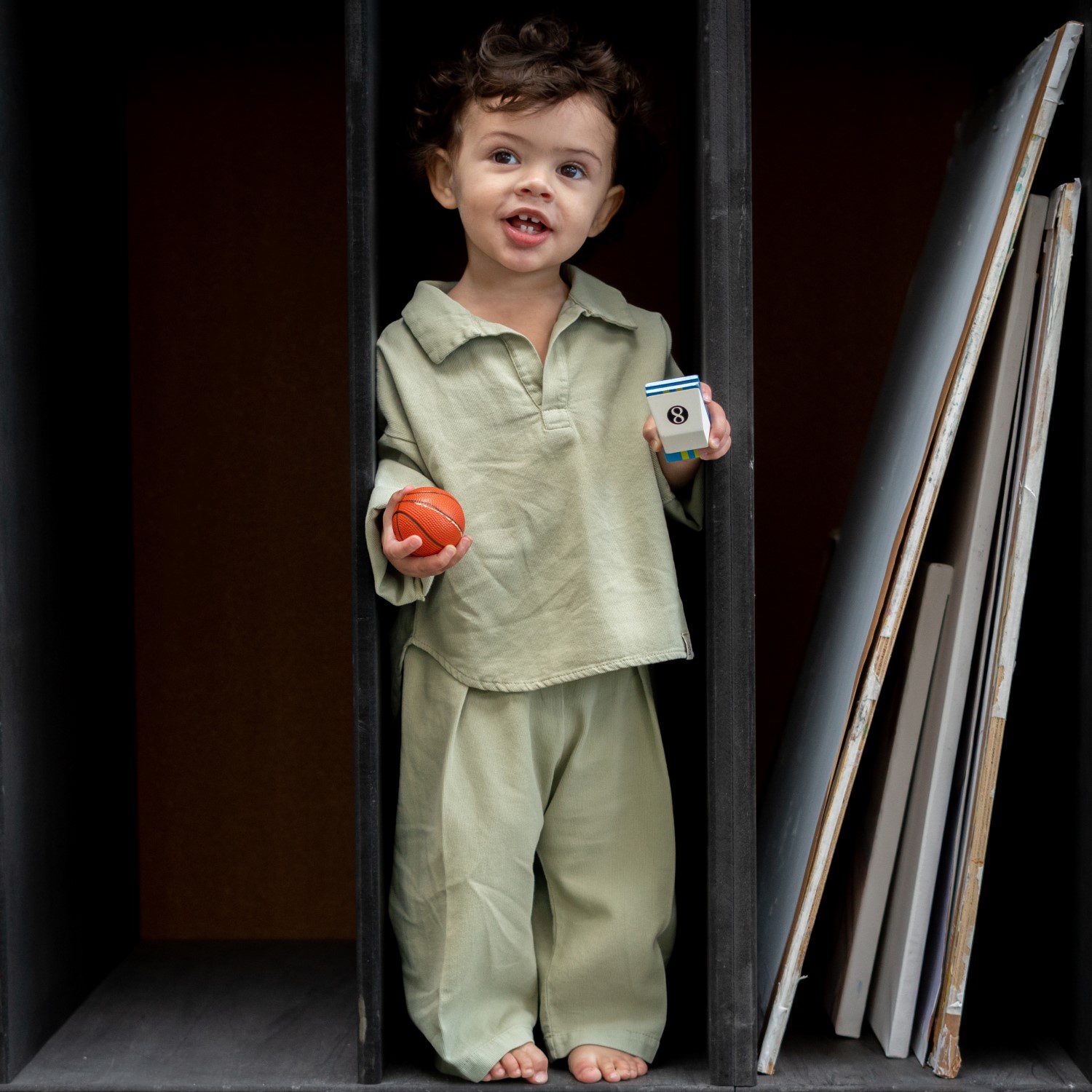 Willy Shirt & Waldo Pants | Sage