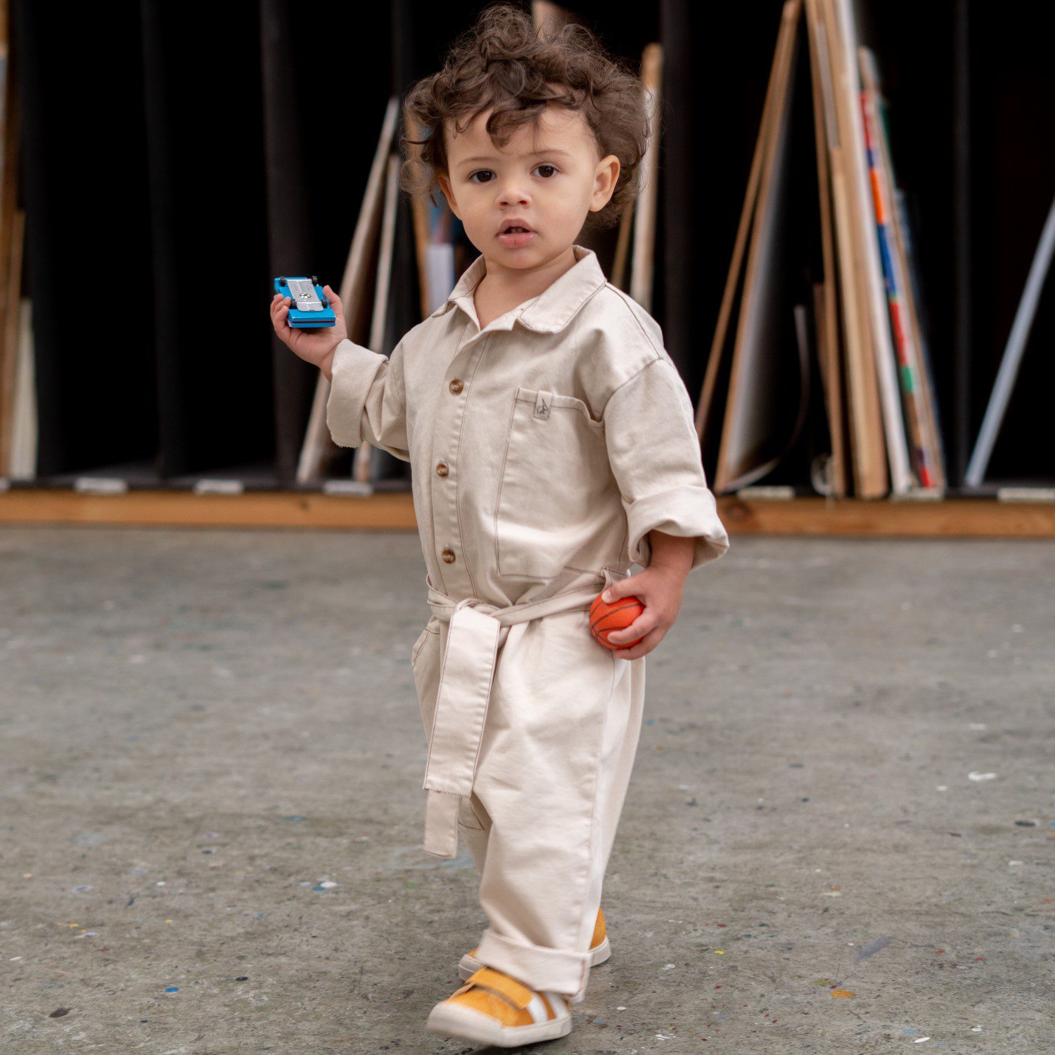 Teo Jumpsuit | Biscuit