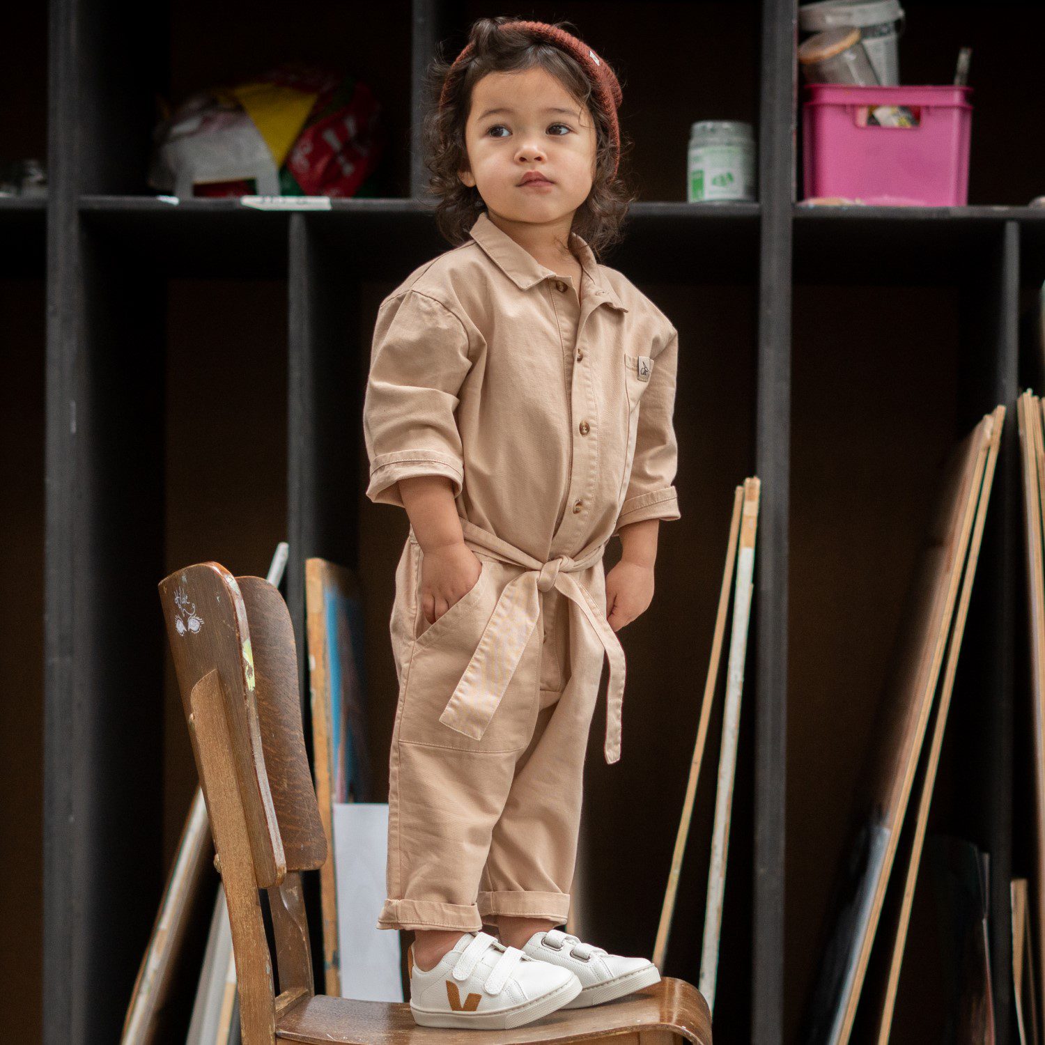 Teo Jumpsuit | Café Au Lait