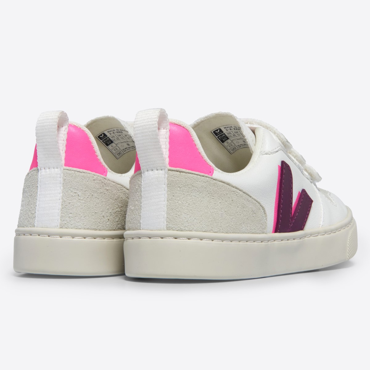 V10 CWL White Magenta Sari