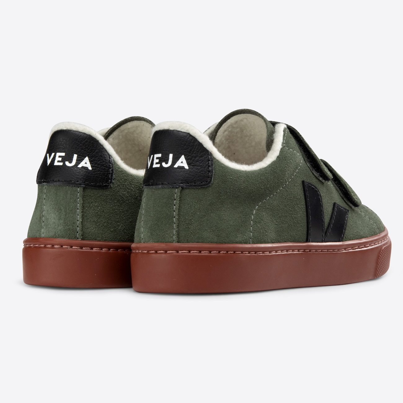 ESPLAR FURED SUEDE MUD BLACK