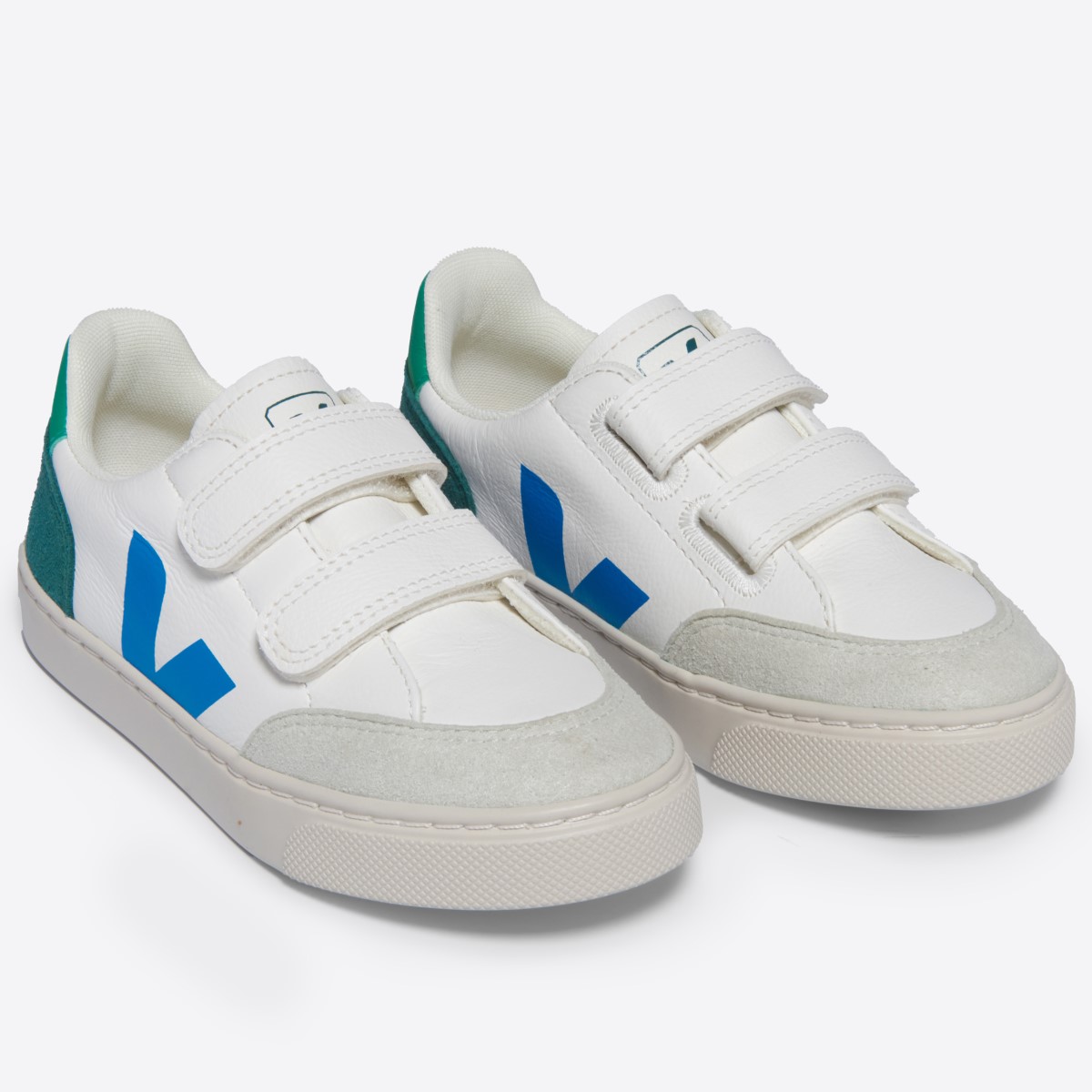 V12 Extra White Multico Brittany ChromeFree Leather