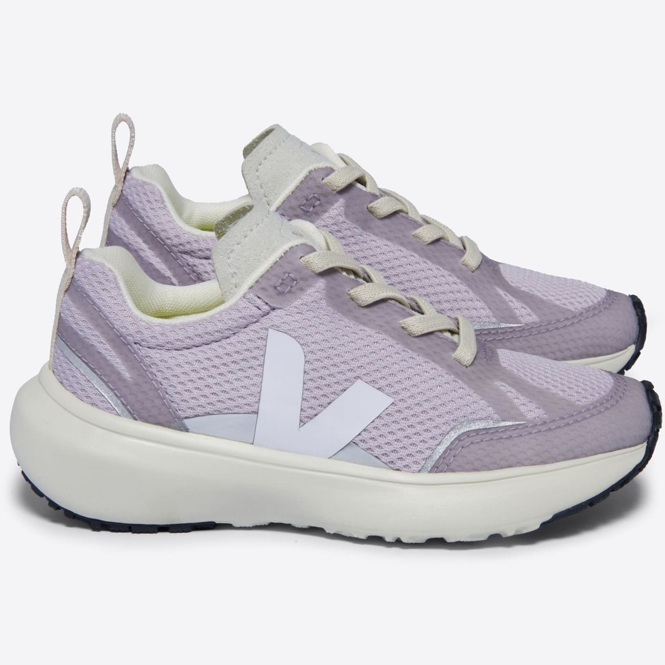 Canary Elastic Laces Alveomesh Prame White