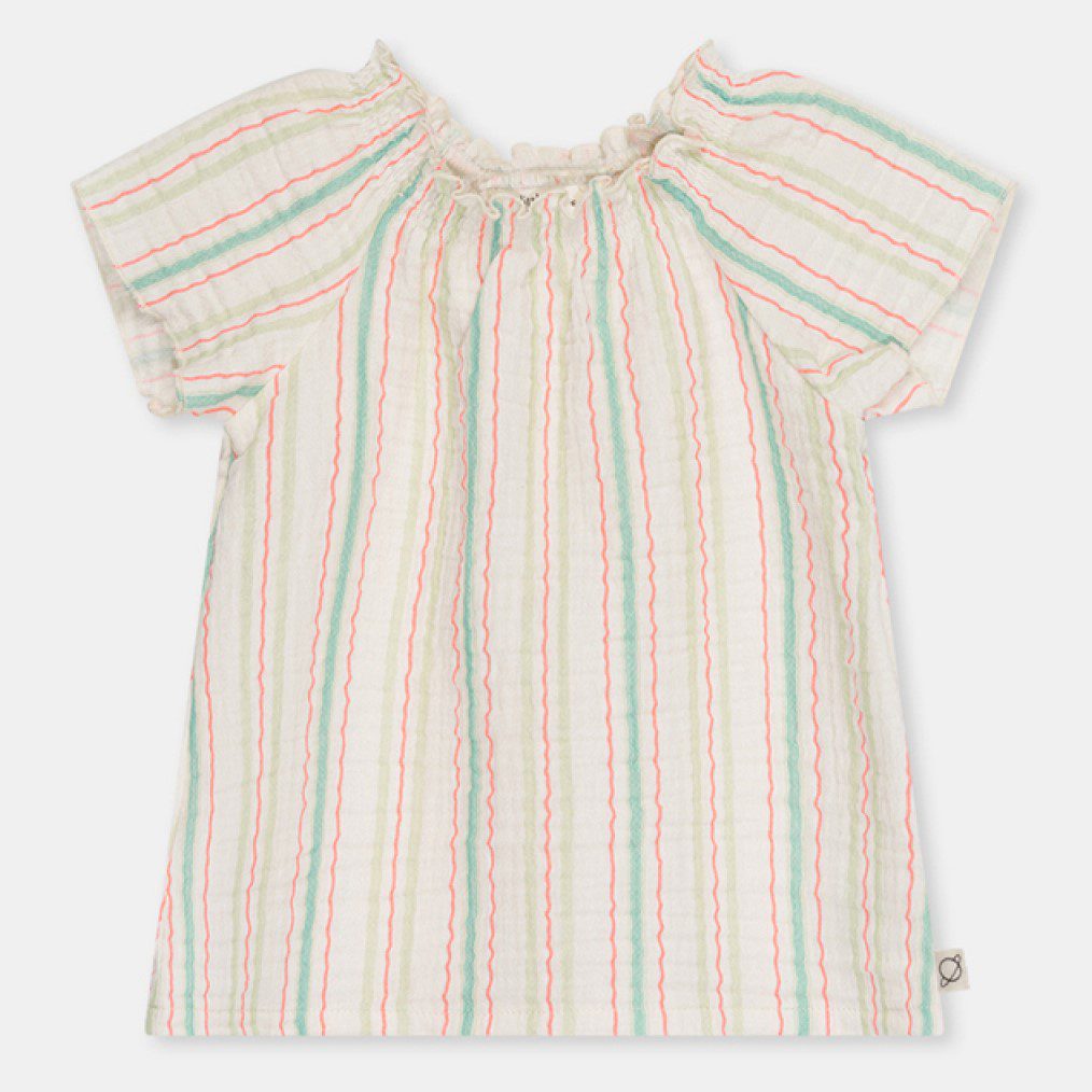 Muslin Stripes Baby Dress