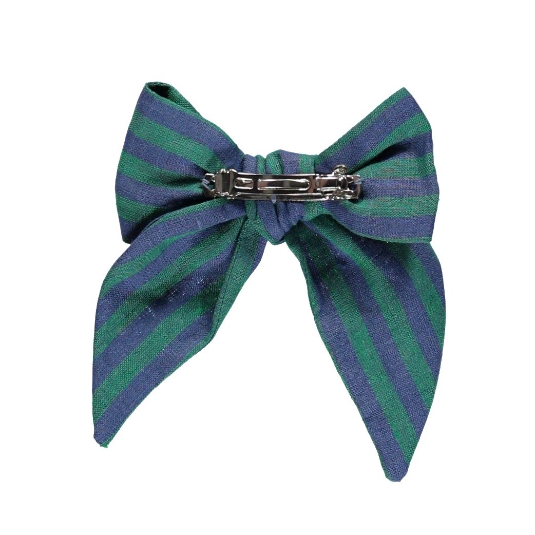 Valentina Bow | Nostalgia Green Stripes