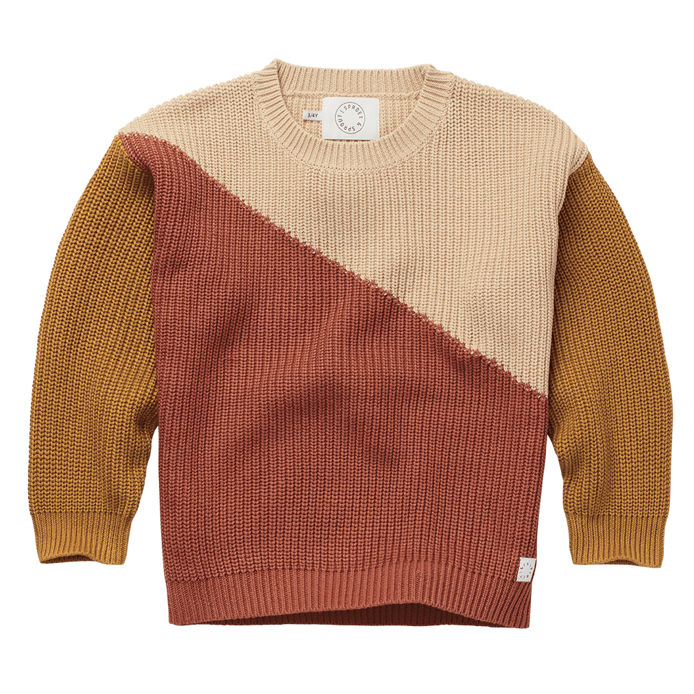 Colorblock Sweater