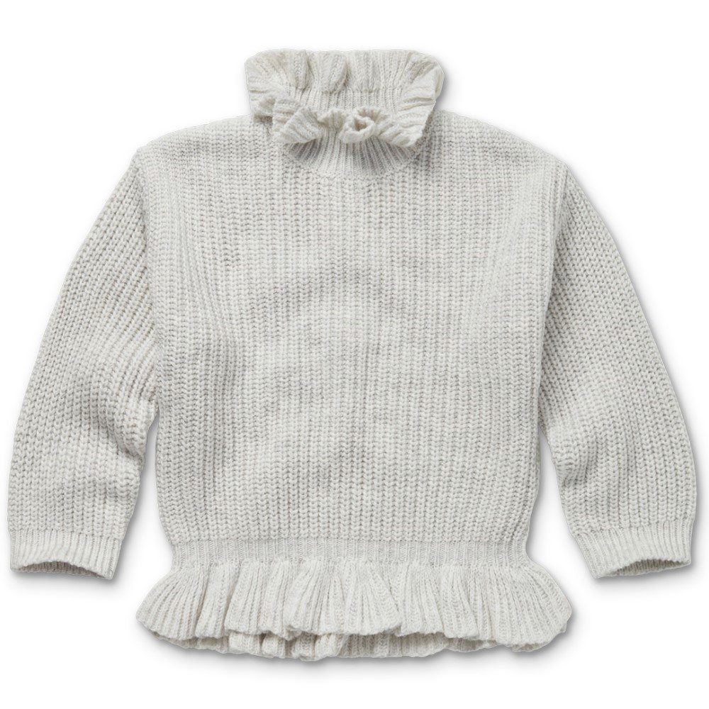 Peplum Sweater Ruffle