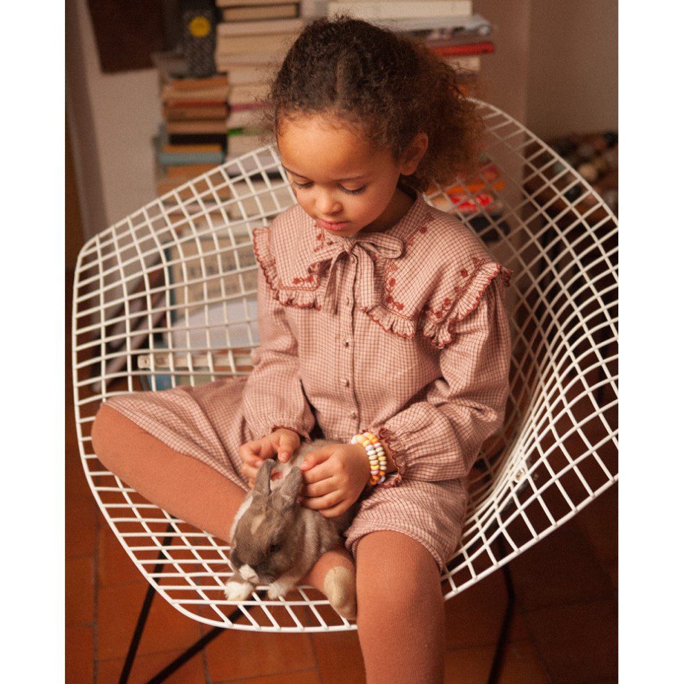 Dress Berangere Twill Brushed Check