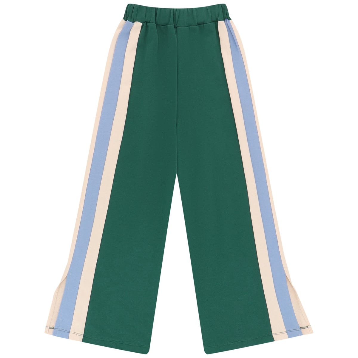 Color Block Wide Jog Pant