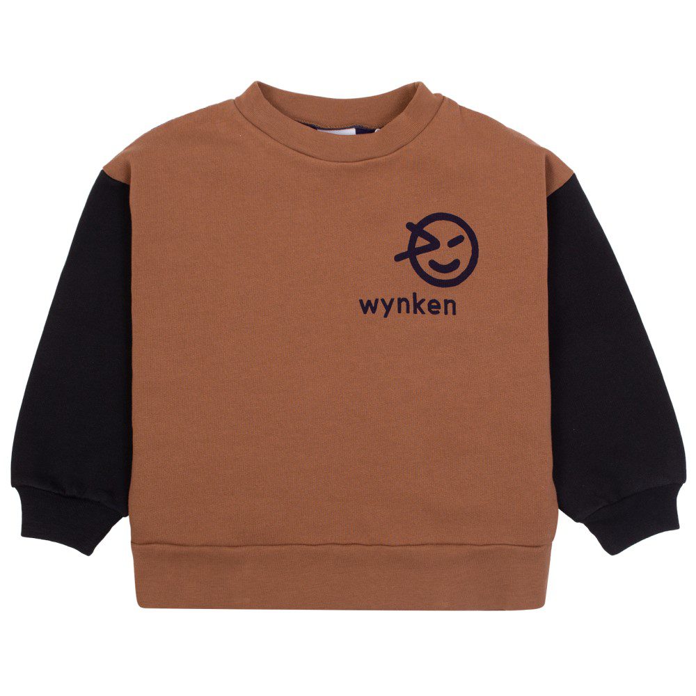 Panel Sweat | Brun, Black & Navy