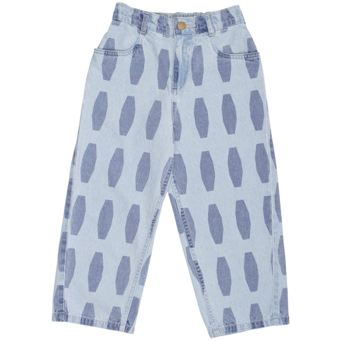 Tile Jean | Pale Bleach Denim/Deep Sea