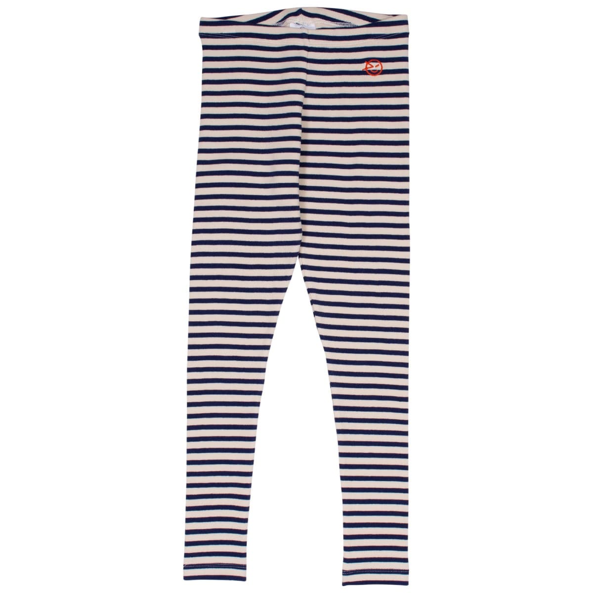 Stripe Leggings | Navy/Ecru