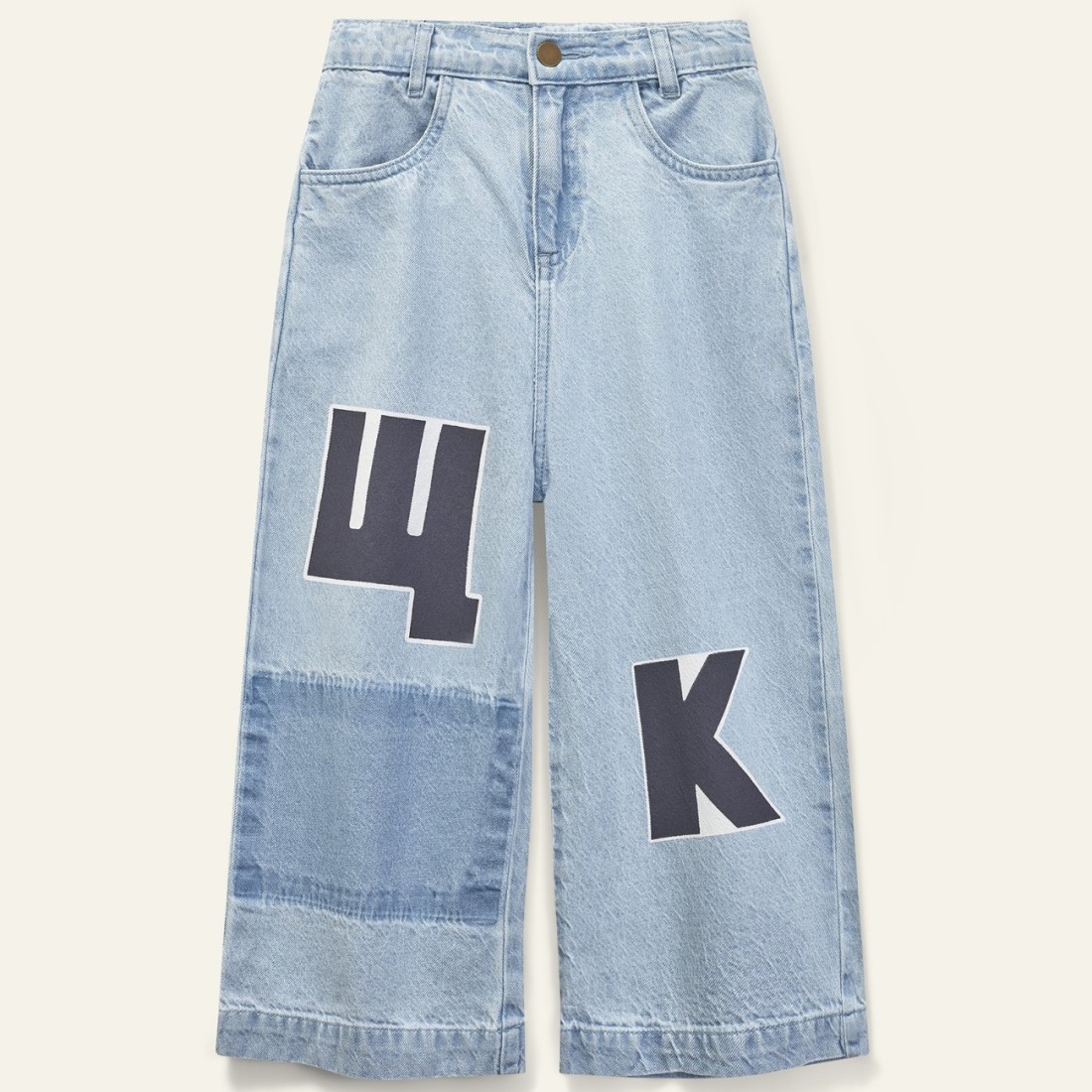 W.K Kons Jeans | Pale Bleach Wash