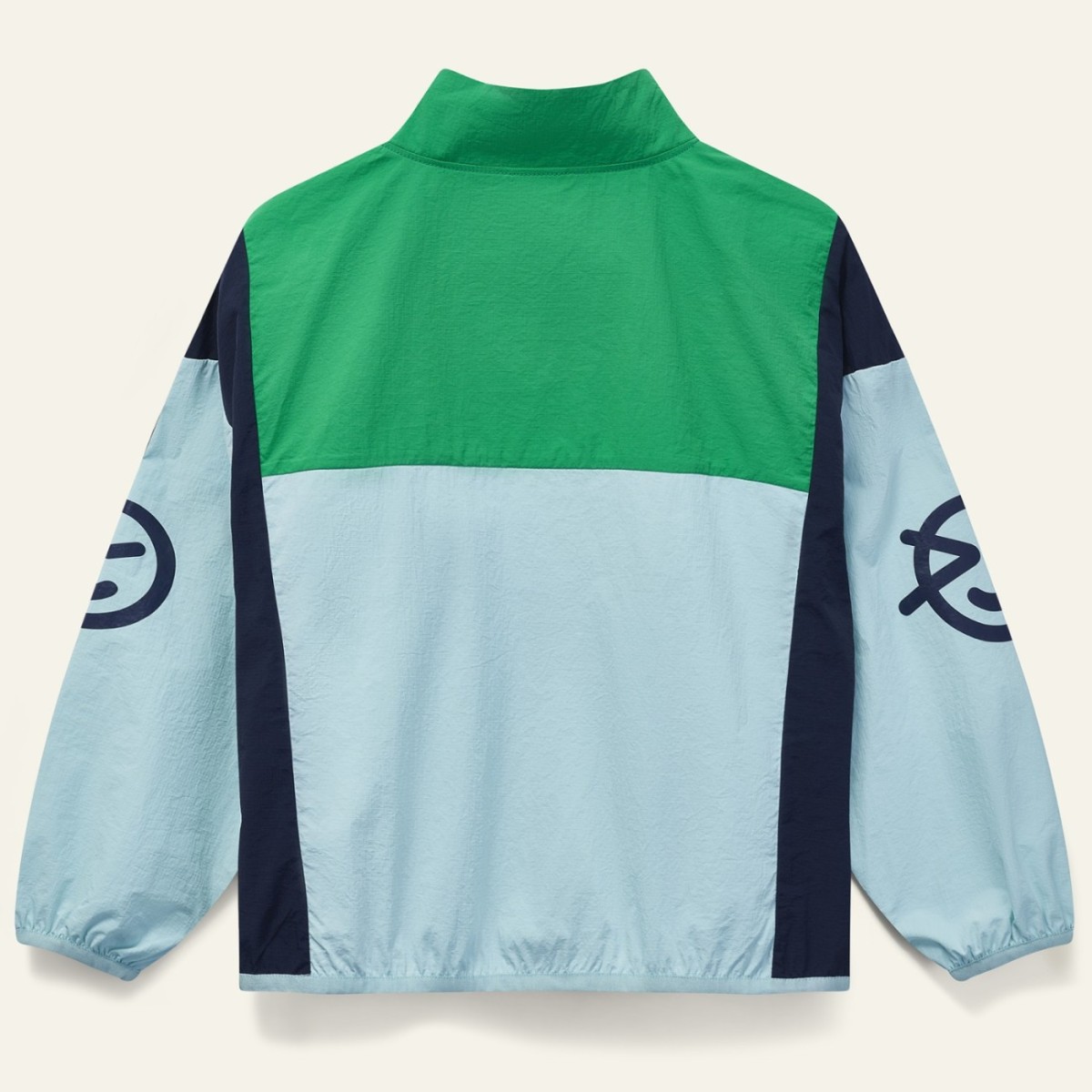 Glide Jacket & Glide Short | Fresh Green/Navy/Pale Blue