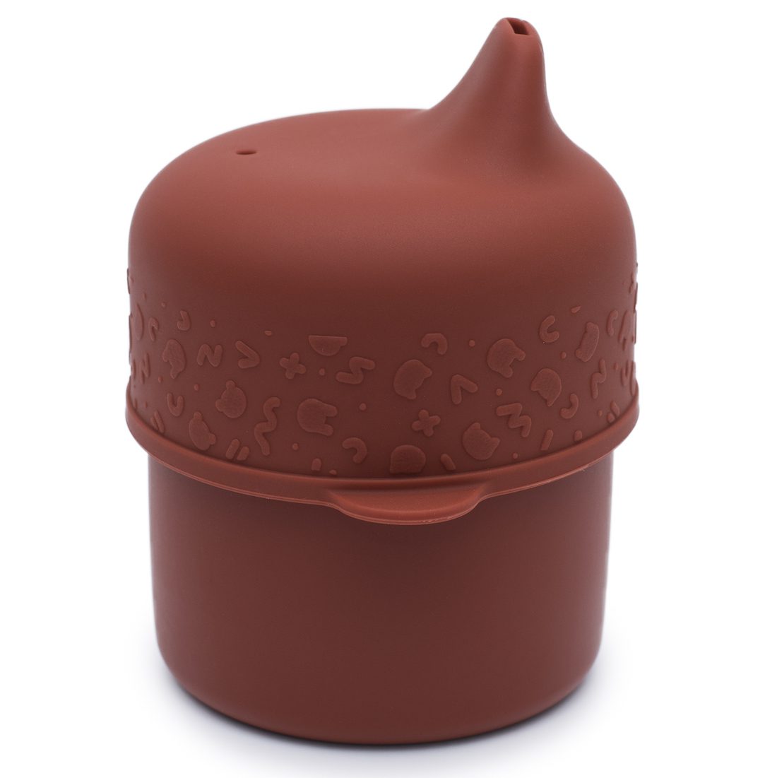 Sippie Lid + Mini Straw | Rust